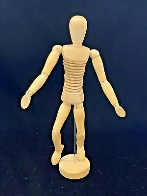 Vintage 13  Articulated Torso Jointed Wooden Figure Model Mannequin • $27