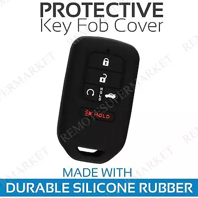 Key Fob Cover For 2015 2016 2017 2018 Honda Fit Remote Case Skin Jacket • $6.95