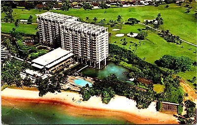 Postcard Kahala Hilton Hotel Aerial View Honolulu Hawaii • $5.95