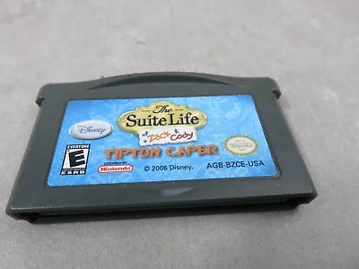 Nintendo Gameboy Advance GBA The Suite Life Of Zack And Cody Tipton Caper Tested • $1