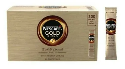 Nescafe Gold Blend Instant 1 Cup Coffee Sachets Sticks 10 25 50 75 100 • £4.85