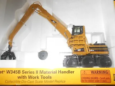 Norscot#55122 Cat 345 B Seriesii Material Handler W/work Tools 1:50 Scale • $85