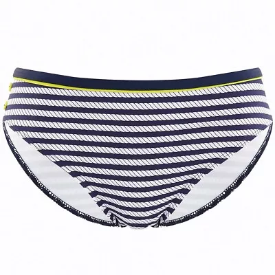 Cleo Panache Swim (CW0279) Lucille Classic Striped Bikini Bottom Swimwear • $12