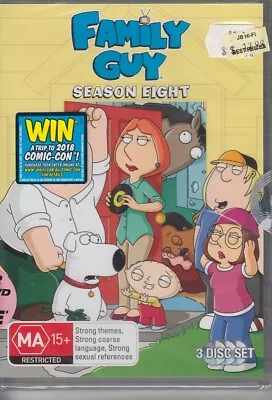 Family Guy Season 8 DVD Region 4 Brand New & Sealed • $8