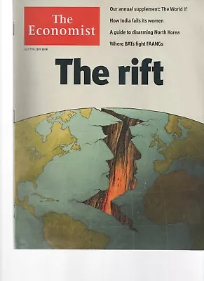 The Economist  July 7th-13th 2018  THE RIFT India North Korea • $10.20