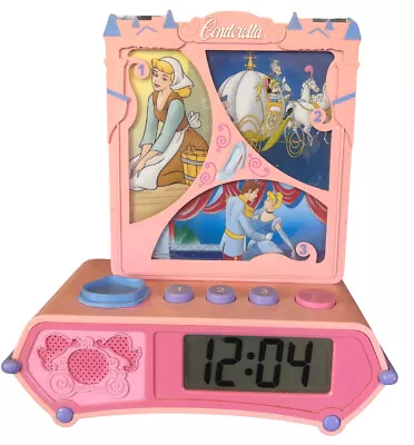 $13.19 • Buy VINTAGE DISNEY STORYTELLING ALARM CLOCK RARE NIGHT LIGHT Missing Cinderella