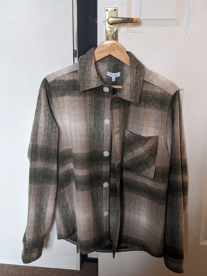 £45 • Buy Reiss Bullet Check Overshirt Small