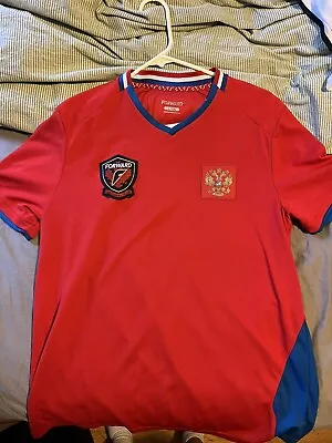 $29 • Buy Forward Russia National Team Red Jersey Men’s  T-Shirt Sz L NWT