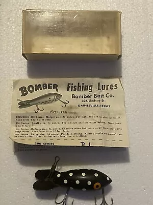 Vintage Bomber Fishing Lure W/box And Paperwork  • $13