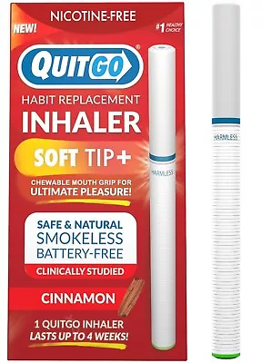 Quit Smoking Stop Vaping Aid Nicotine Free Inhaler Pen -Quit Now With Cinnamon • $16.10