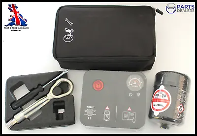 Genuine Bmw Mini Tyre Puncture Repair Kit Pump Inflator Sealant Bag Set 07/2026 • £71.99