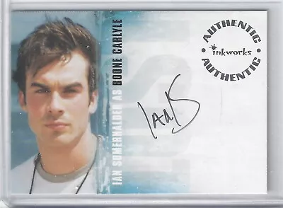 LOST Season 3 Autograph Card A-33 Ian Somerhalder As Boone On Card Auto SFC • $39.99