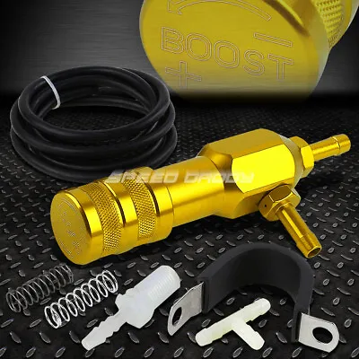 30psi Anodized Adjustable Manual Turbo Charger Closed-loop Boost Controller Gold • $14.99