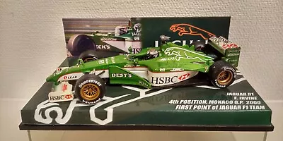 HOTWHEELS 1:43 JAGUAR R1 IRVINE MONACO GP 2000 FIRST POINT Of JAGUAR F1 TEAM • £29.99