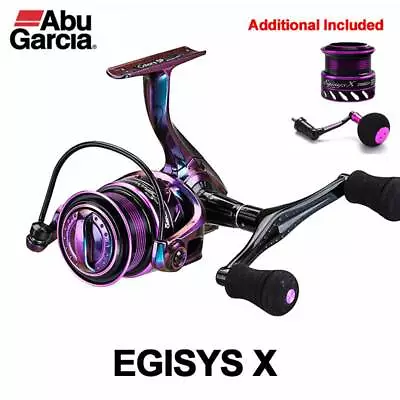 Abu Garcia Egisys X 2500SDH Spinning Fishing Reel 5/1BB 5.8:1 Reel Dual Arm • $206.79