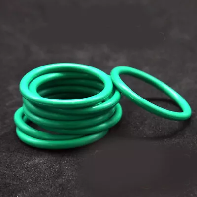 FKM Fluorine Rubber O Rings 3.5mm 10-70MM OD Seal Oil Resistant Acid Base Oring • $3.37