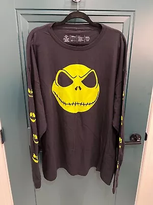 Neff X Nightmare Before Christmas Jack Skellington Long Sleeve 2XL • $40