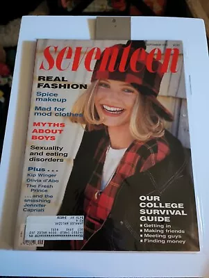 Seventeen Magazine (Sep 1990) Cameron Diaz Cover Issue • $13