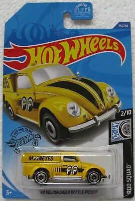 Hot Wheels 2020 Rod Squad 49 VOLKSWAGEN BEETLE PICKUP 2/10 95/250 MOONEYES • $2.29