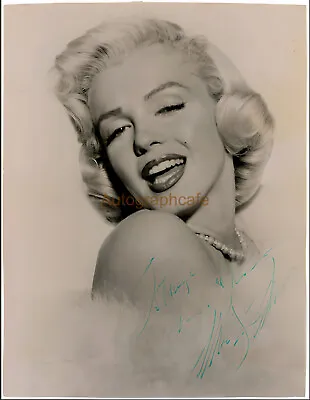MARILYN MONROE 10 X 8 Inch Autographed Photo - High Quality Copy Of Original (a) • £5.97