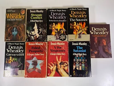 £25 • Buy Dennis Wheatley Paperback Books Bundle X 9 - Horror Thriller - Acceptable