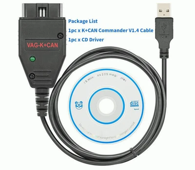 $38.99 • Buy VAG-K+CAN Commander 1.4 FT232RL Suitable For Fault Detection Of Audi Volkswag -1