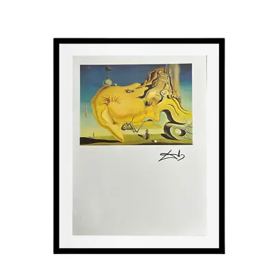 Salvador Dalí Original Signed Print 1929 The Great Masturbator Vintage Art • $75