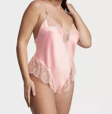 Victoria's Secret Lingerie Sexy Pink Bodysuit SIZE S • $55