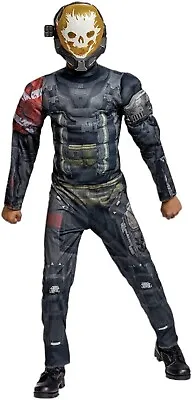 Disguise Halo Spartan Emile Boys' Small (4-6) Deluxe Light Up Muscle Costume • $19.99