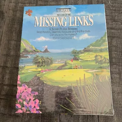 BEPUZZLED The Case Of The Missing Links Mystery Jigsaw Puzzle Christopher King • $15