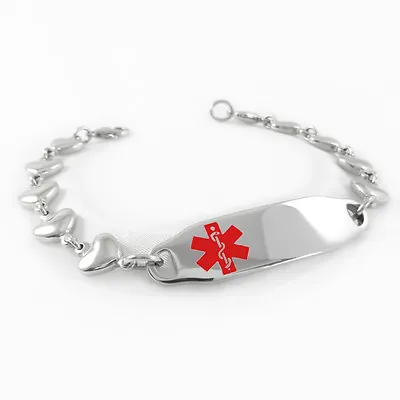 MyIDDr - Women's - Pre Engraved - MULTIPLE SCLEROSIS Medical Alert ID Bracelet • $39.99