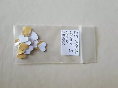 Die Cut Hearts For Card Making X25 Small • £0.99