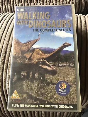 Walking With Dinosaurs Vhs • £5
