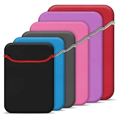 For IPad Tablet Pouch Sleeve Air Mini Soft Case Neoprene Cover 7 8 9 10 Inch • £4.29