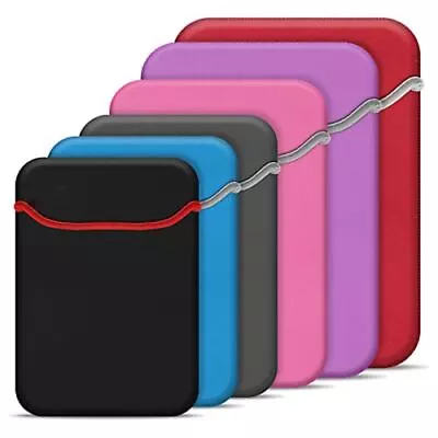 For IPad Tablet Pouch Sleeve Air Mini Soft Case Neoprene Cover 7 8 9 10 Inch • £3.79