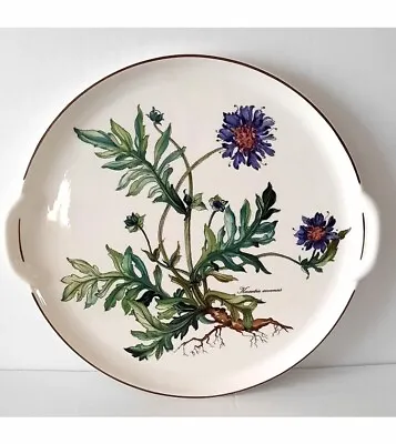 Villeroy & Boch Botanica Porcelain Cake Plate 12.5  Luxembourg NWOT • $55