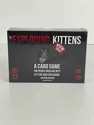 $25 • Buy EXPLODING KITTENS NSFW DECK Card Game Drinking Party Fun Game New Sealed
