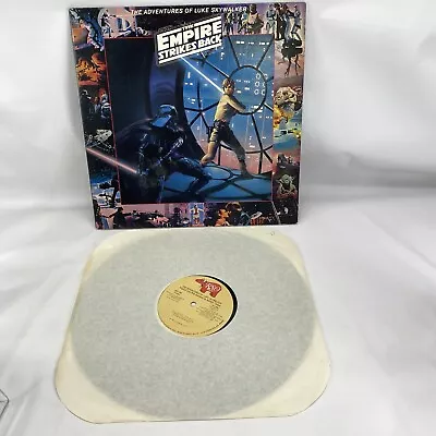 The Empire Strikes Back Soundtrack 2-LP RS-2-4201 1980 Star Wars Book G+ • $46.99