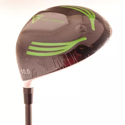 New Vertical Groove The Groove Driver 10.5* R-Flex Graphite LEFT HANDED +HC • $44.99