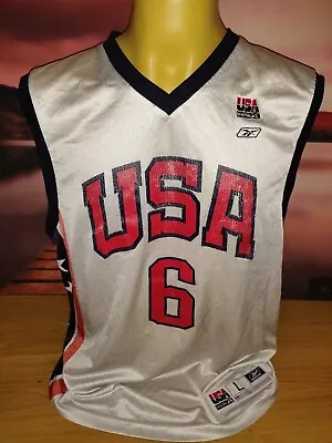 £29 • Buy Tracy McGrady USA Dream Team Basketball Jersey NBA Large