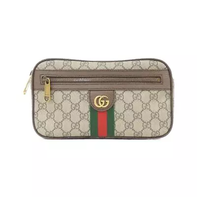 Authentic GUCCI OPHIDIA 574796 97SIT Waist Bag  #270-003-867-2757 • $676.87