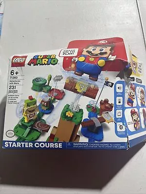 LEGO Super Mario Adventures With Mario Starter Course Building Toy 71360 • $40