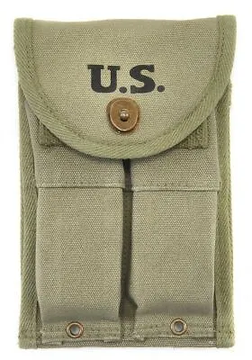 Ww2 Rigger Made M1 Carbine Magazine Pouch • $19.99