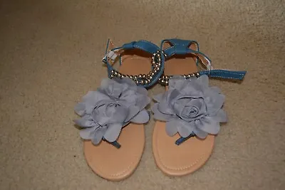 Summer Womans Flat Beaded Sandals Bohemian Style  Sz9 • $20