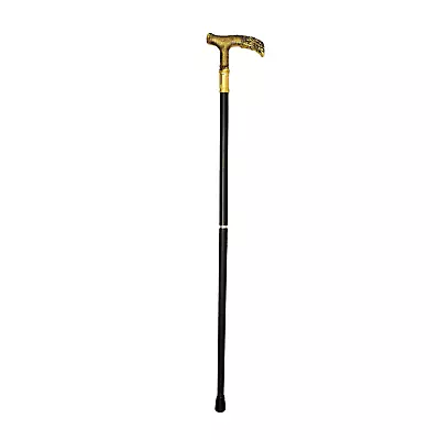 Eagle Head Cane Walking Stick 2 Piece Metal Black - ENGLISH DOWNTON LOOK • $21.59