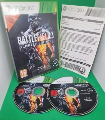 Battlefield 3 -- Limited Edition (Microsoft Xbox 360 2011) Complete 2 Disc Set • $9.49