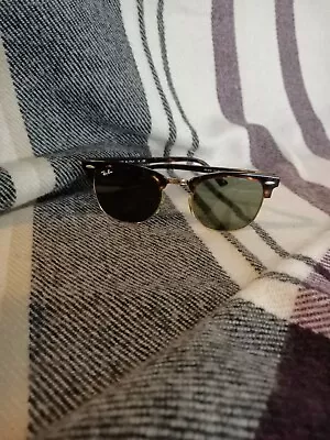 $97 • Buy Ray Ban Clubmaster Classic Tortoise Shell RB3016 W0366 51mm Rayban Sunglasses