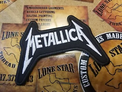 EMBROIDERED METALLICA METAL BAND PATCH (Please Read Ad)) • $7.85