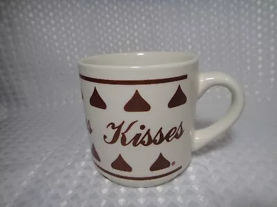 Vintage 1988 Hershey Ceramic Coffee Mug Chocolate Kisses • $16.99