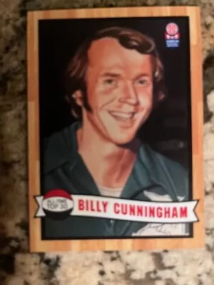 Lana Sports ABA 30 All Time Greats Billy Cunningham #8 Rare See Description • $2